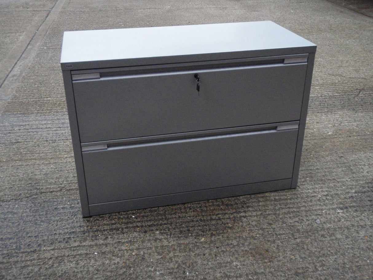 Dark Grey 2 Drawer Side Filer
