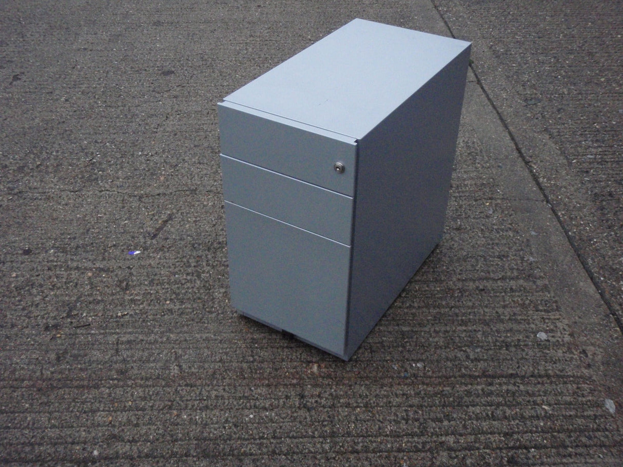 Grey Slimline Mobile Pedestal