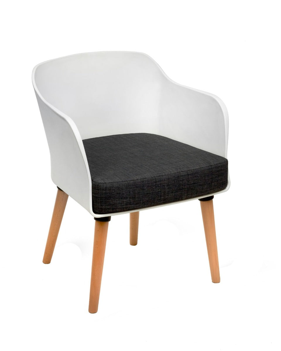 The Dishy  Wooden Leg Chair