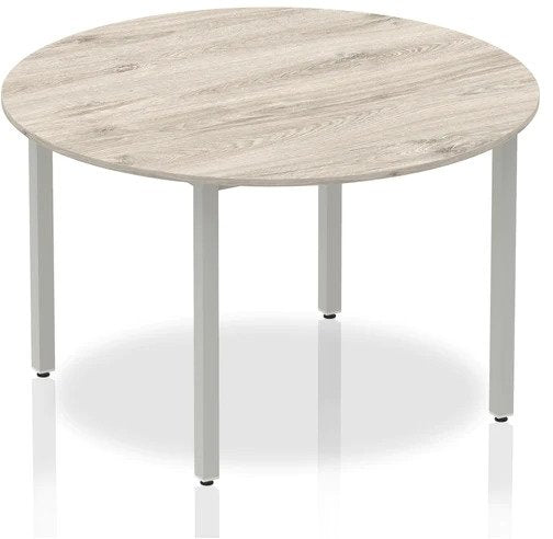 Circular Table with Box Frame Leg
