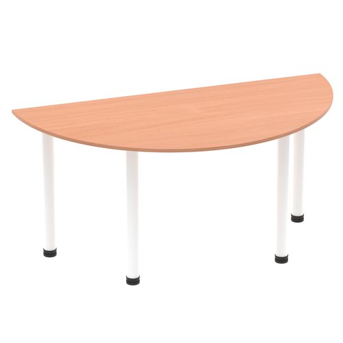 Post Leg 25mmThick Semi-Circular Table