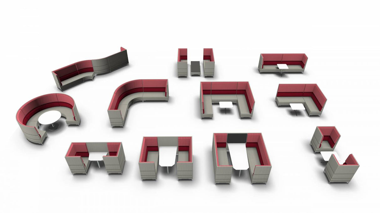 Henray Single High Back Unit