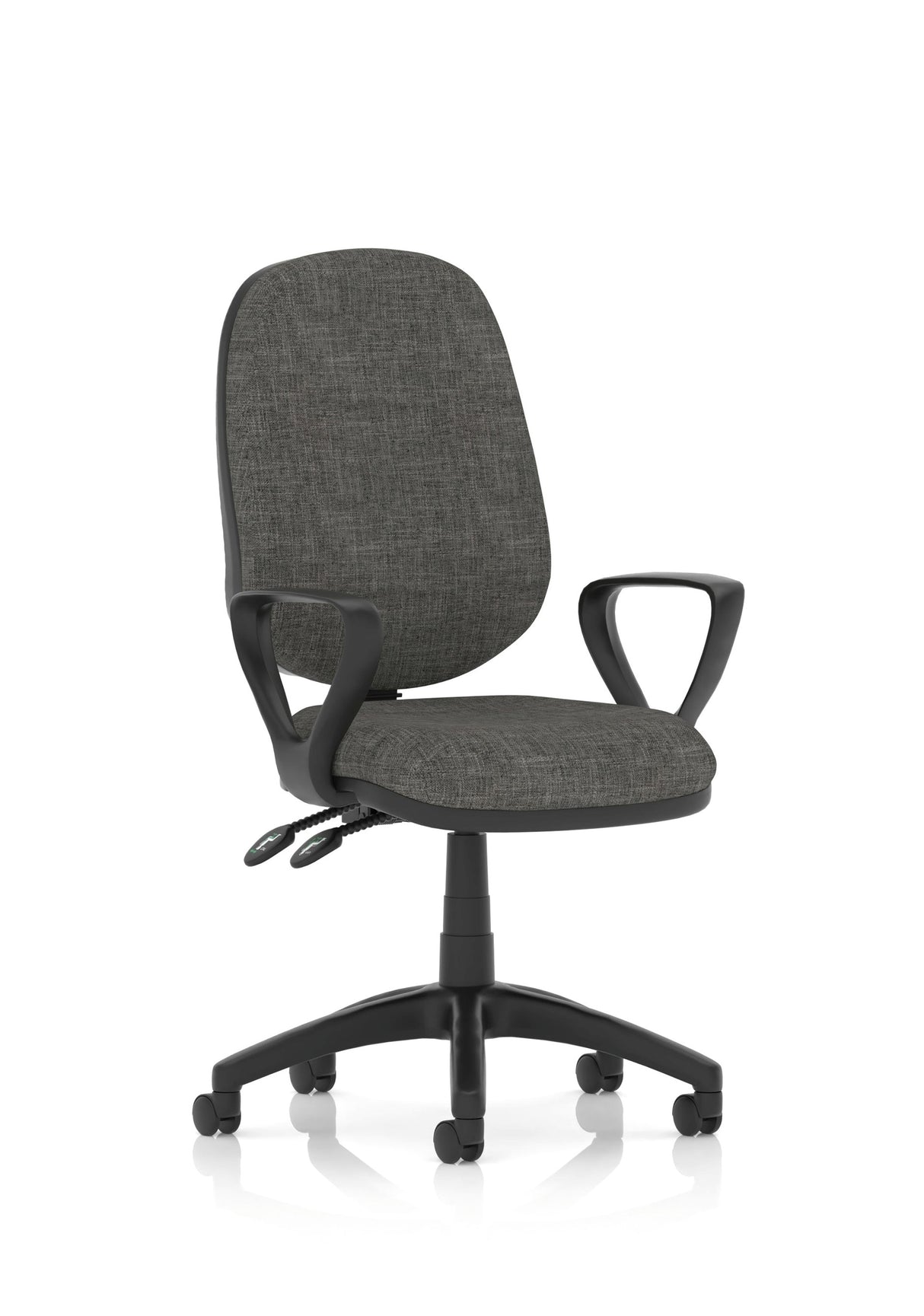 PRO5C High Back Operator Chair 2 Levers Fixed Arms