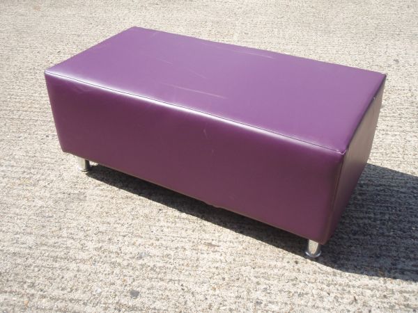 Burgundy Reception Seat Units