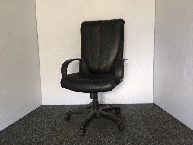 Black Leather Executive Chair