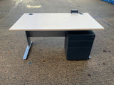 Straight Desk 1400x800 plus Pedestal