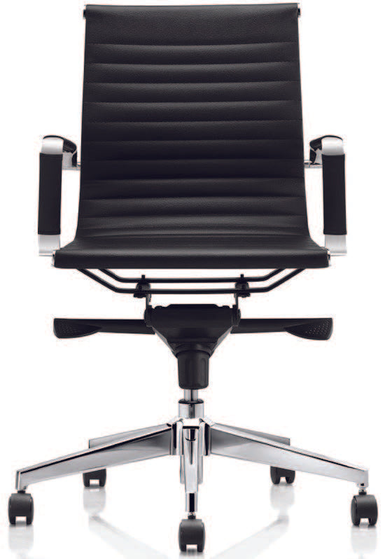 MIL Medium Back Chrome