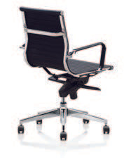 MIL Medium Back Chrome