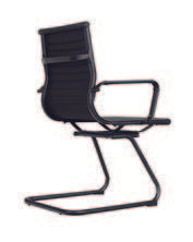 MIL Cantilever Black Chair
