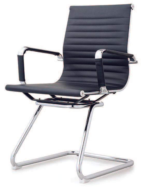 MIL Cantilever Chrome Chair