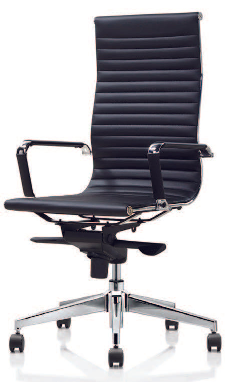 MIL High Back Chrome