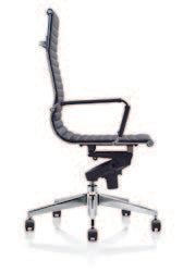 MIL High Back Chrome