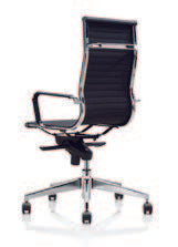 MIL High Back Chrome