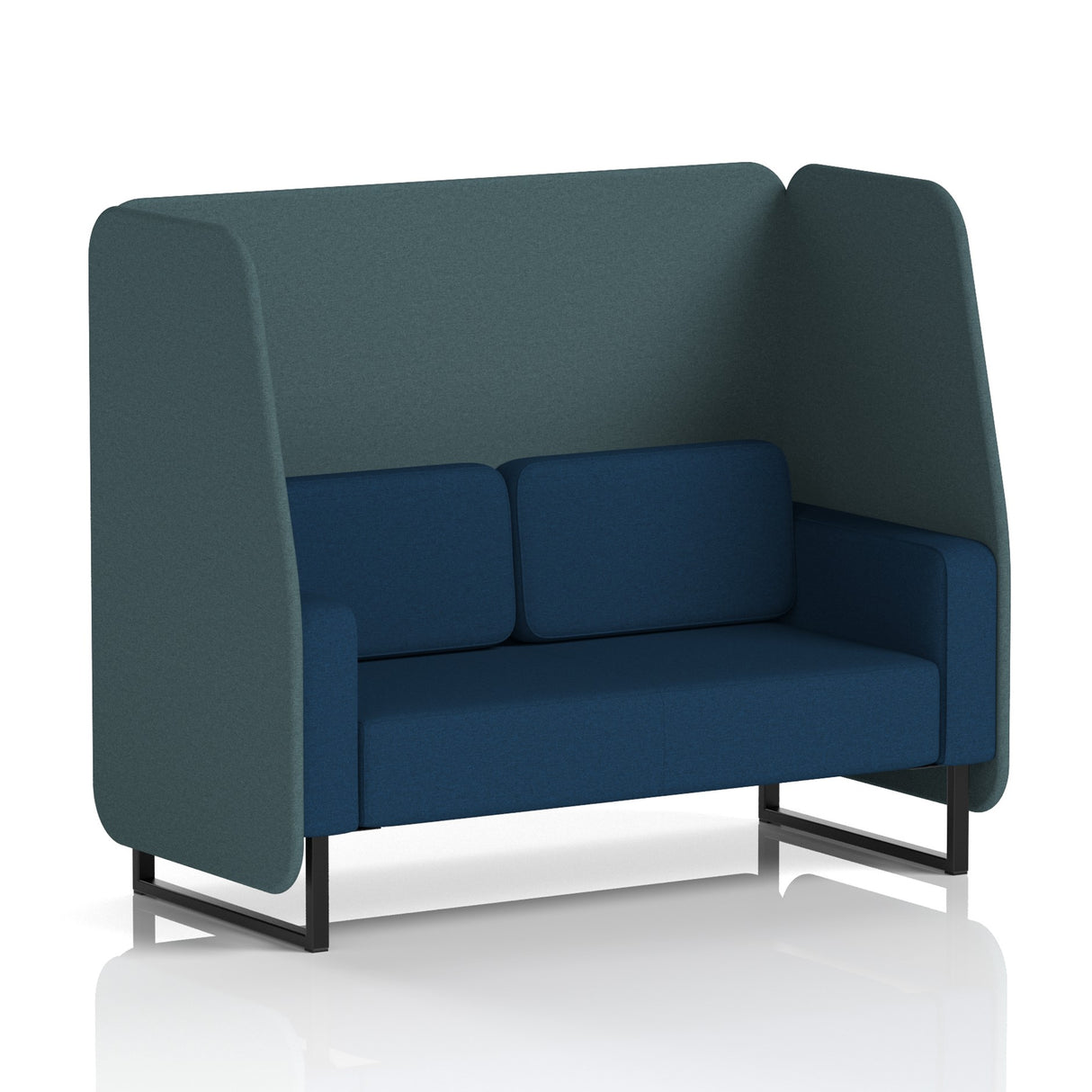 Henry 2 Seater Open Booth Two Tone