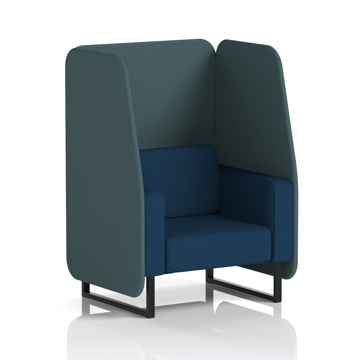 Henry 1 Seat Open Booth Two Tone