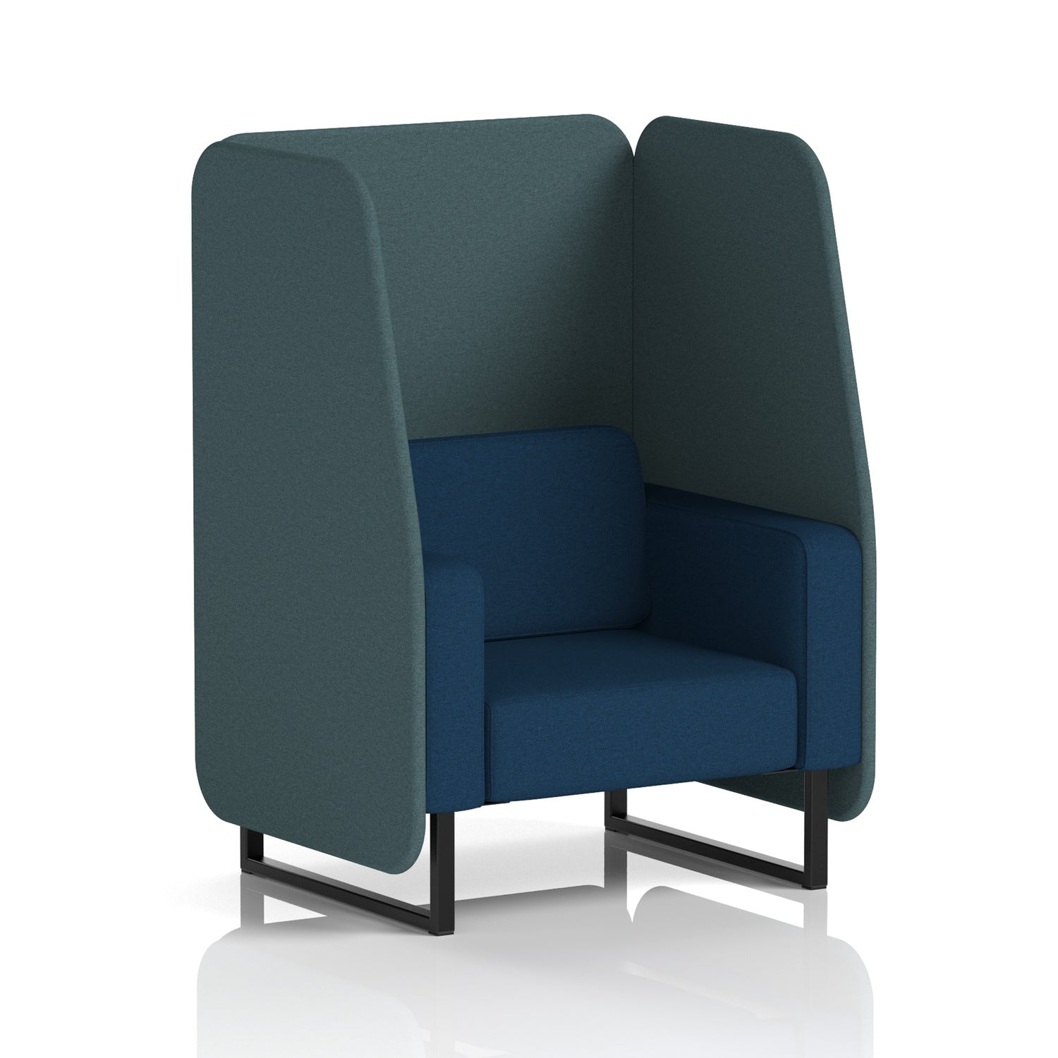 Henry 1 Seat Open Booth Two Tone