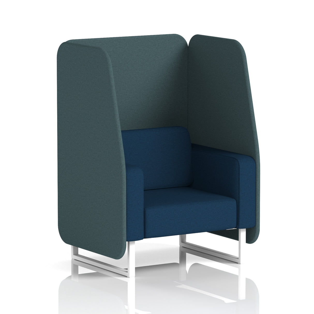 Henry 1 Seat Open Booth Two Tone