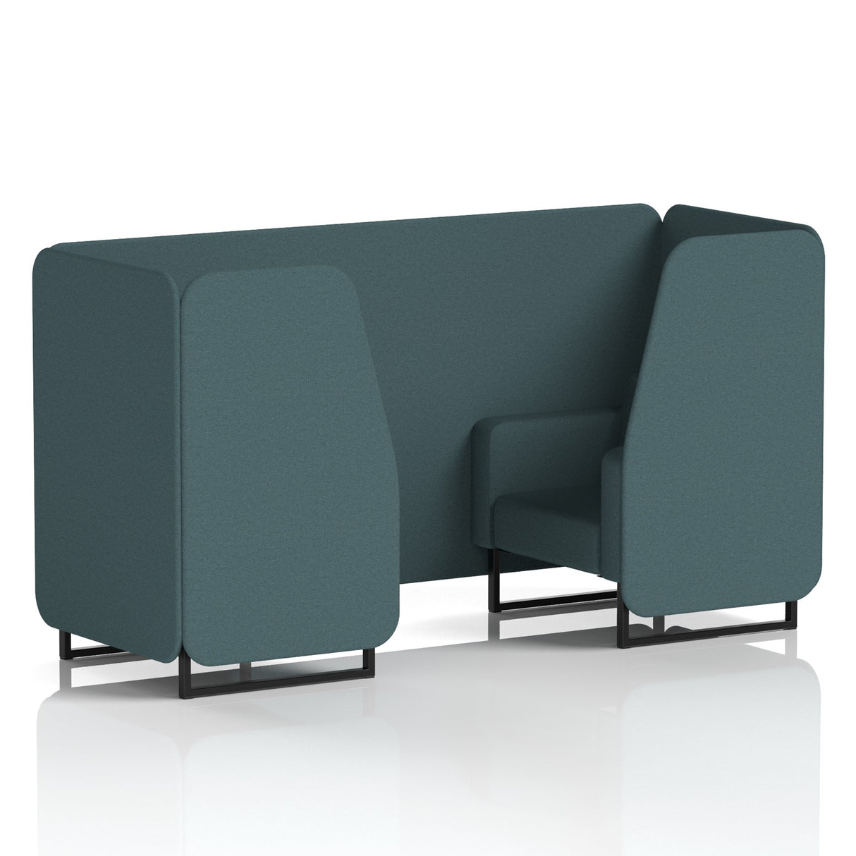 Henry 2 Seater Booth in Single Tone