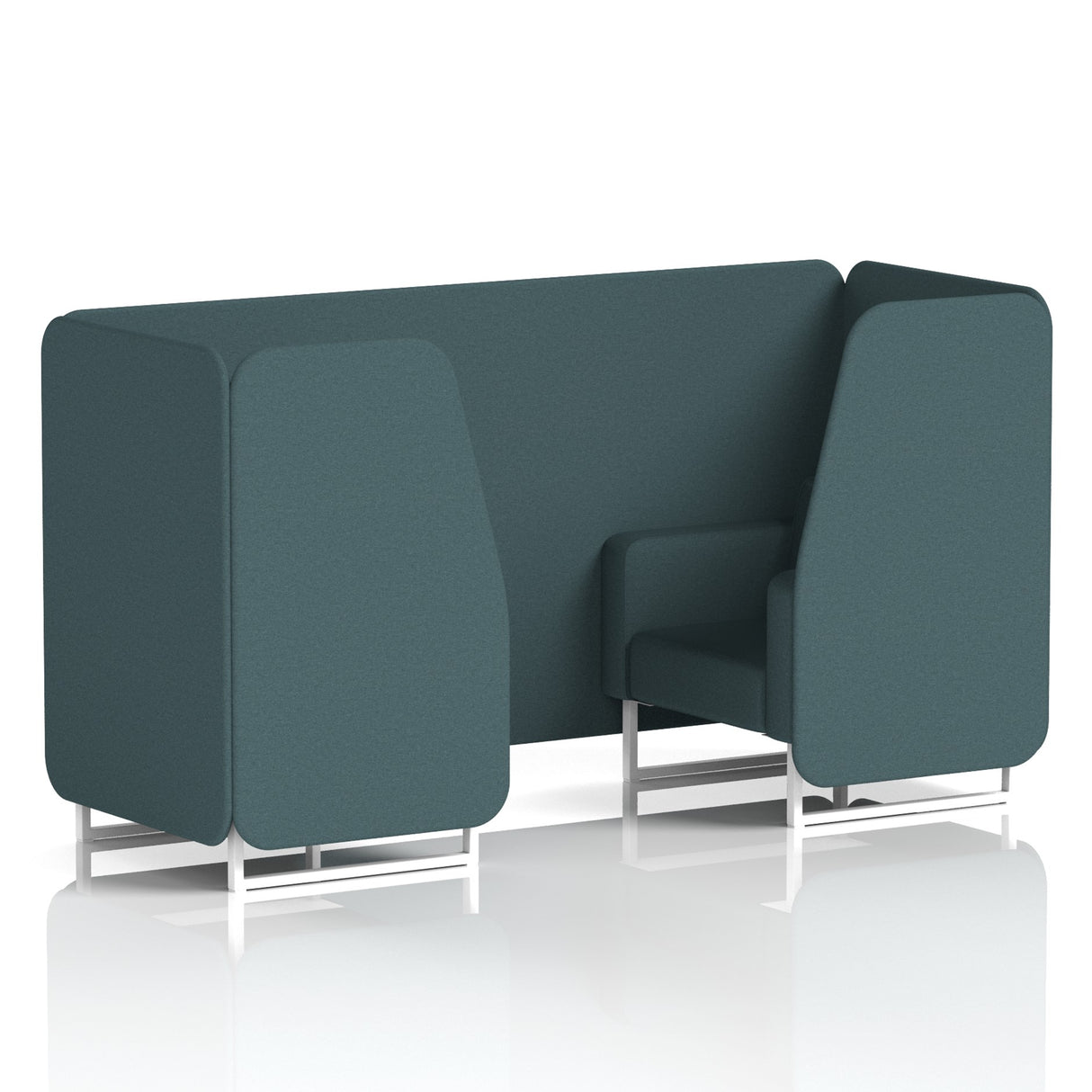 Henry 2 Seater Booth in Single Tone