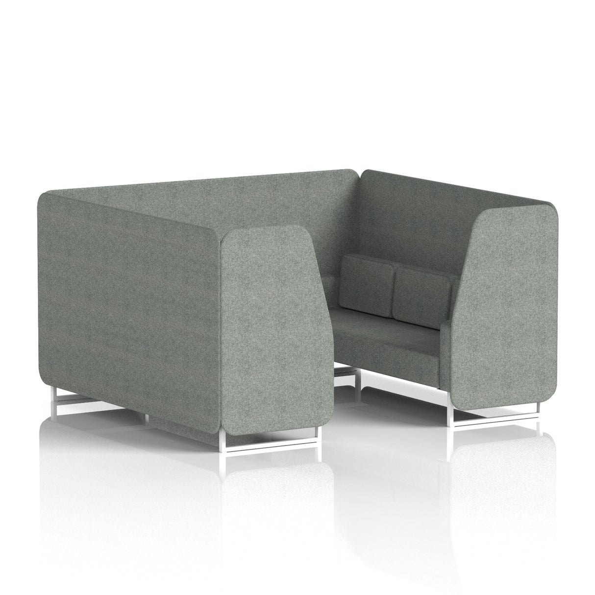 Henry 6 Seater Booth in Single Tone