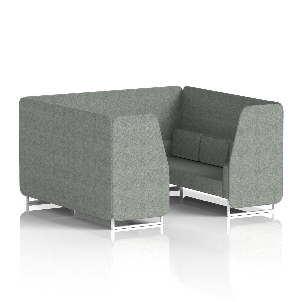 Henry 6 Seater Booth in Single Tone