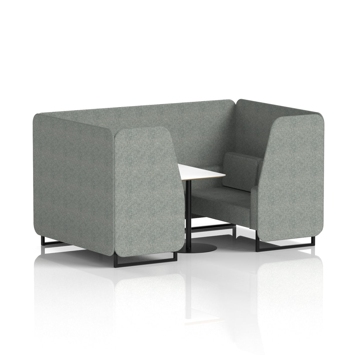 Henry 4 Seater Booth with Table