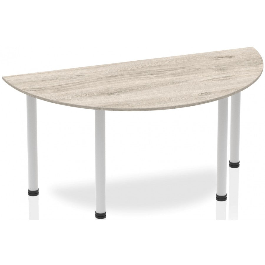 Post Leg 25mmThick Semi-Circular Table
