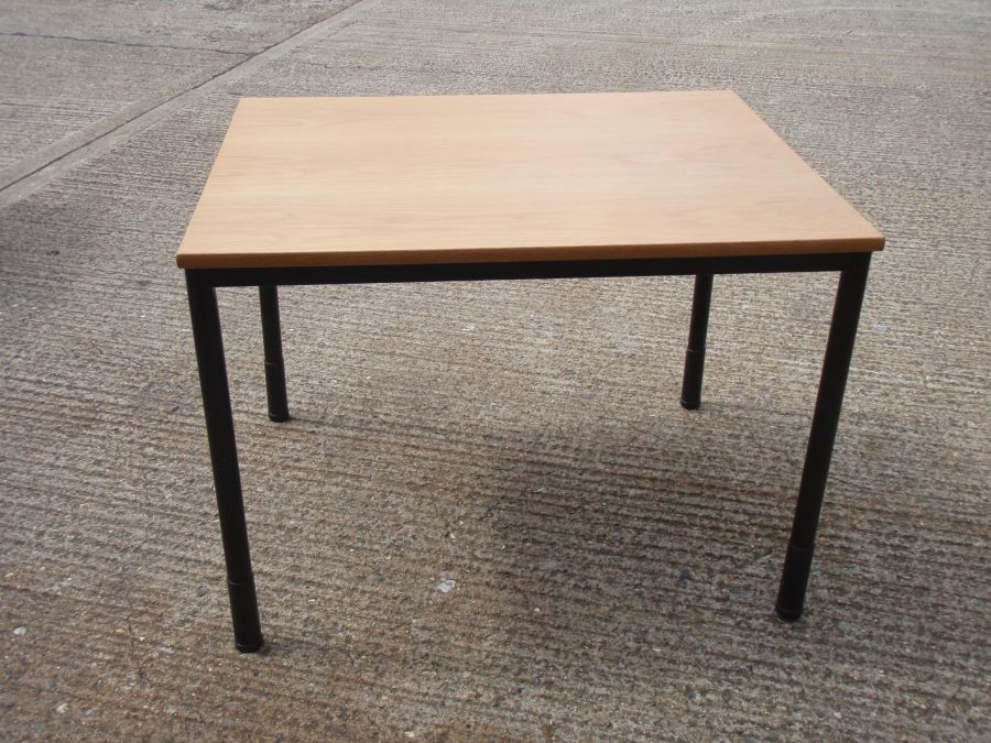 Rectangular Office Table with Adjustable Legs