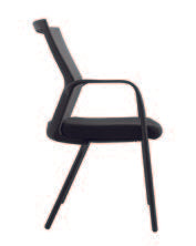 RELA Mesh Back 4 Legged Chair