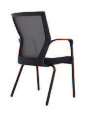 RELA Mesh Back 4 Legged Chair