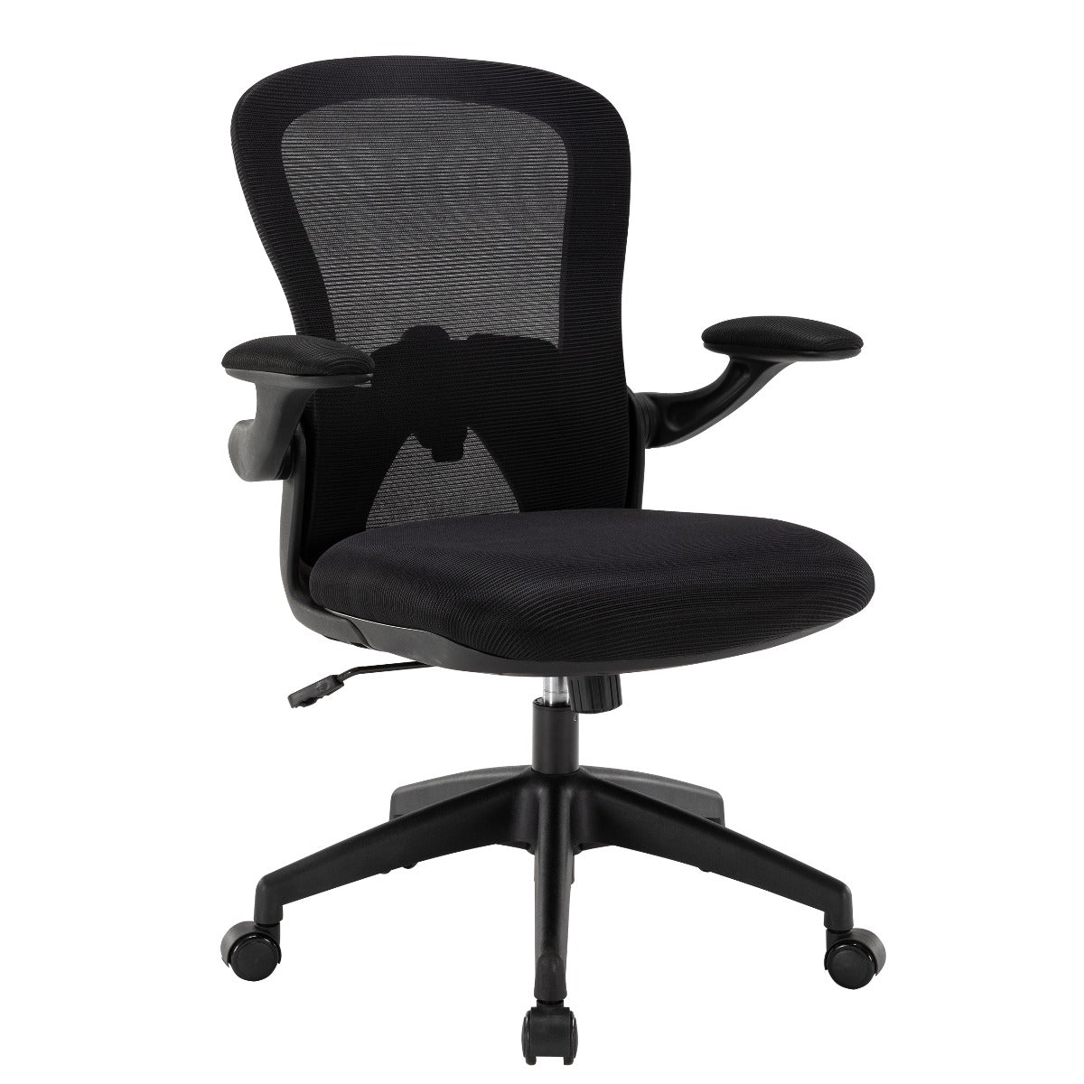 REVZ Mesh Back Flip Up Armrest Chair