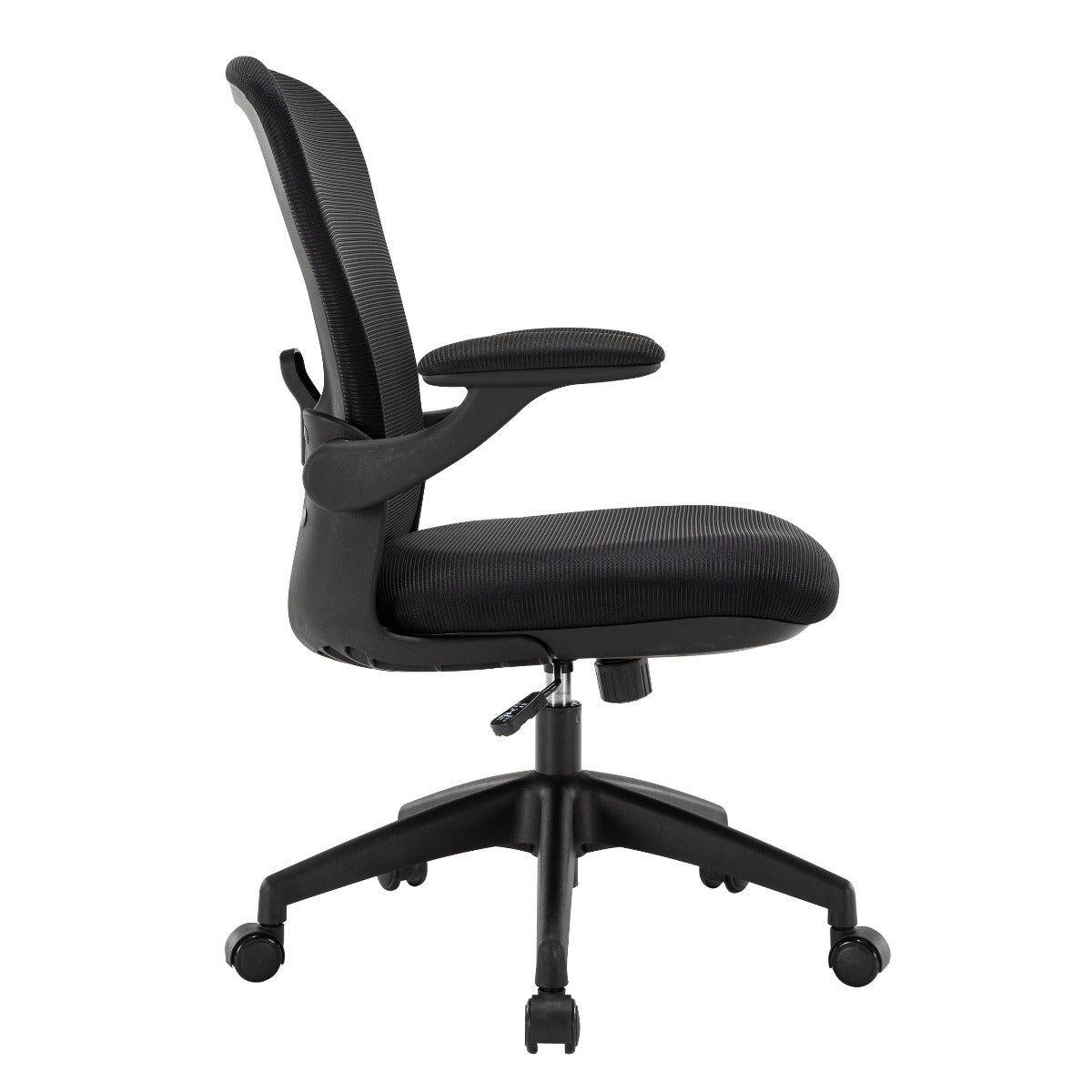 REVZ Mesh Back Flip Up Armrest Chair