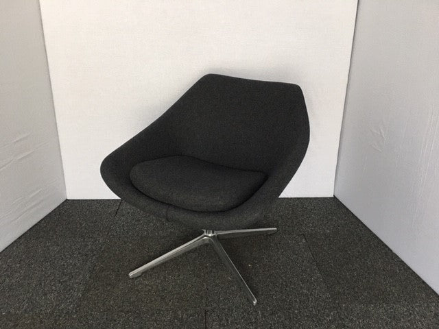 Charcoal Soft Reception Seating