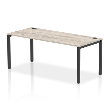 Impulse Single Rectangular Bench Desk