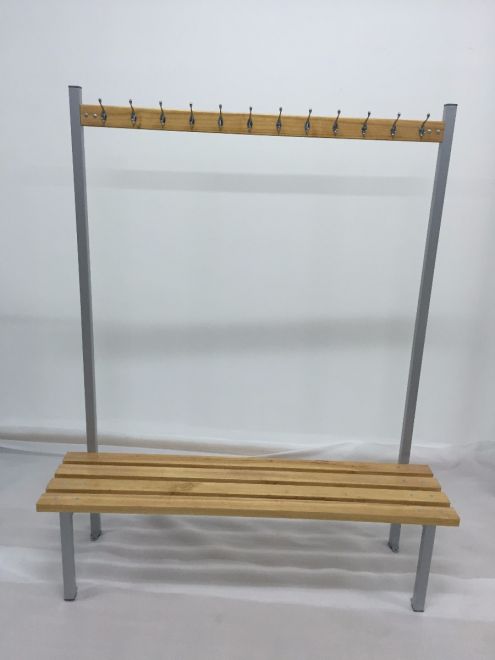 Single Island Cloakroom Bench Beach