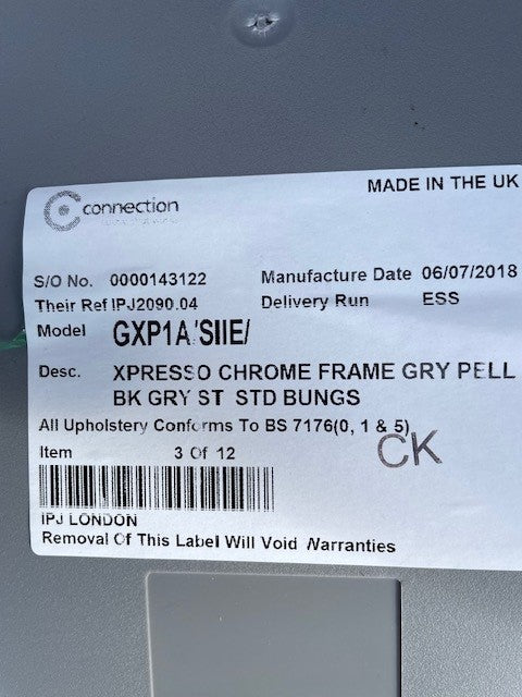 Connection High Back High Stool