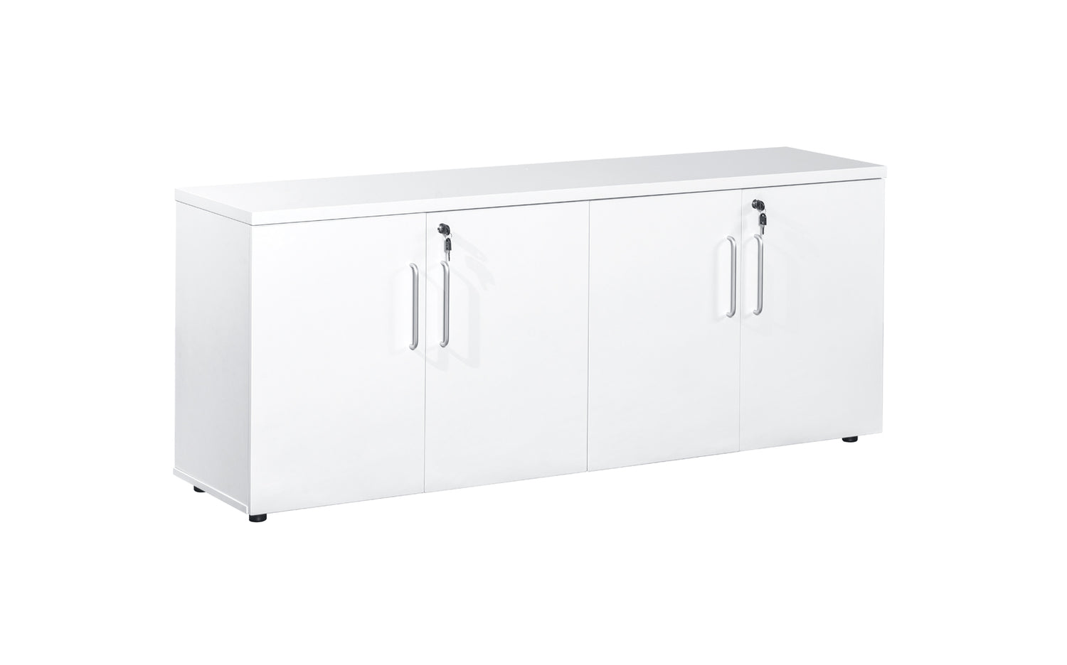 OI- Wooden Storage Unit White
