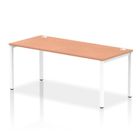 Impulse Single Rectangular Bench Desk