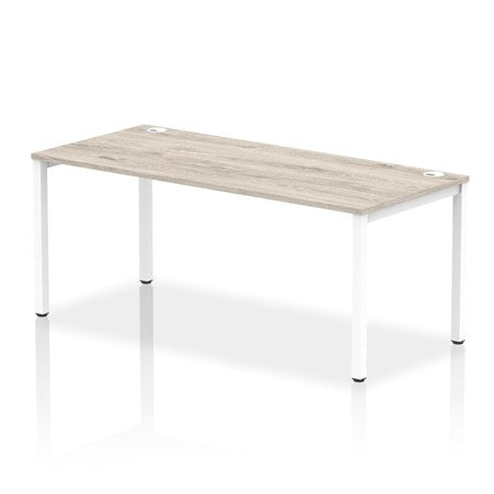 Impulse Single Rectangular Bench Desk