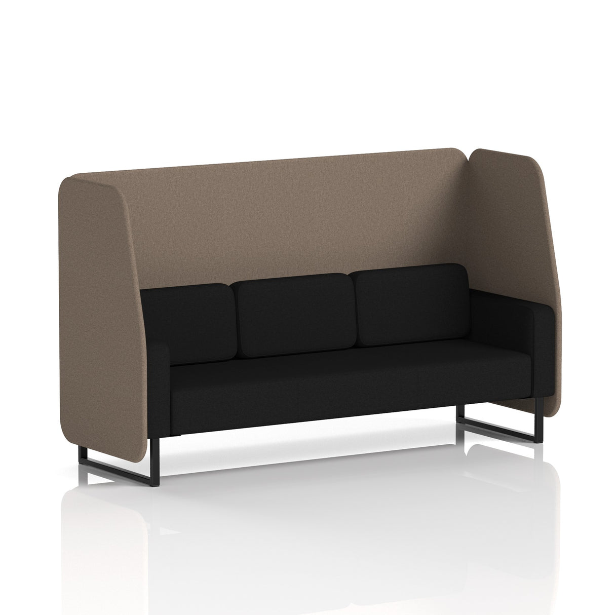 Henry 3 Seater Open Booth Two Tone