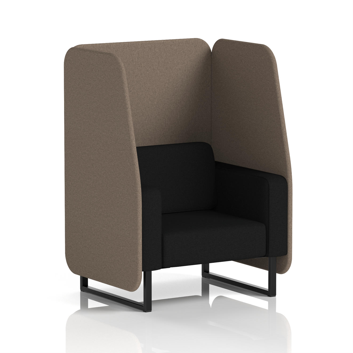 Henry 1 Seat Open Booth Two Tone