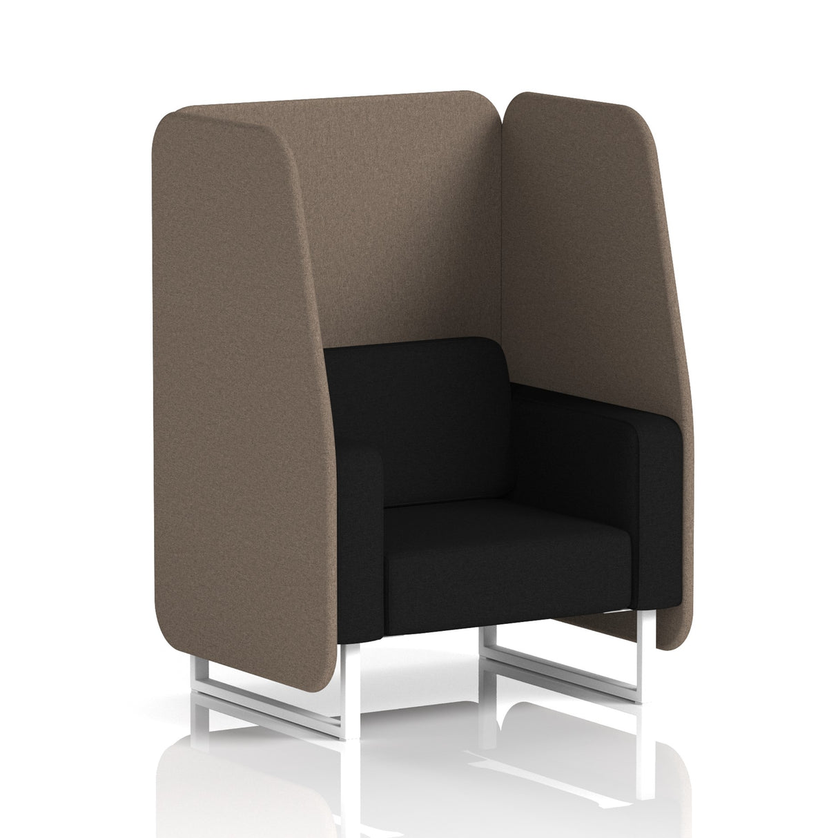 Henry 1 Seat Open Booth Two Tone