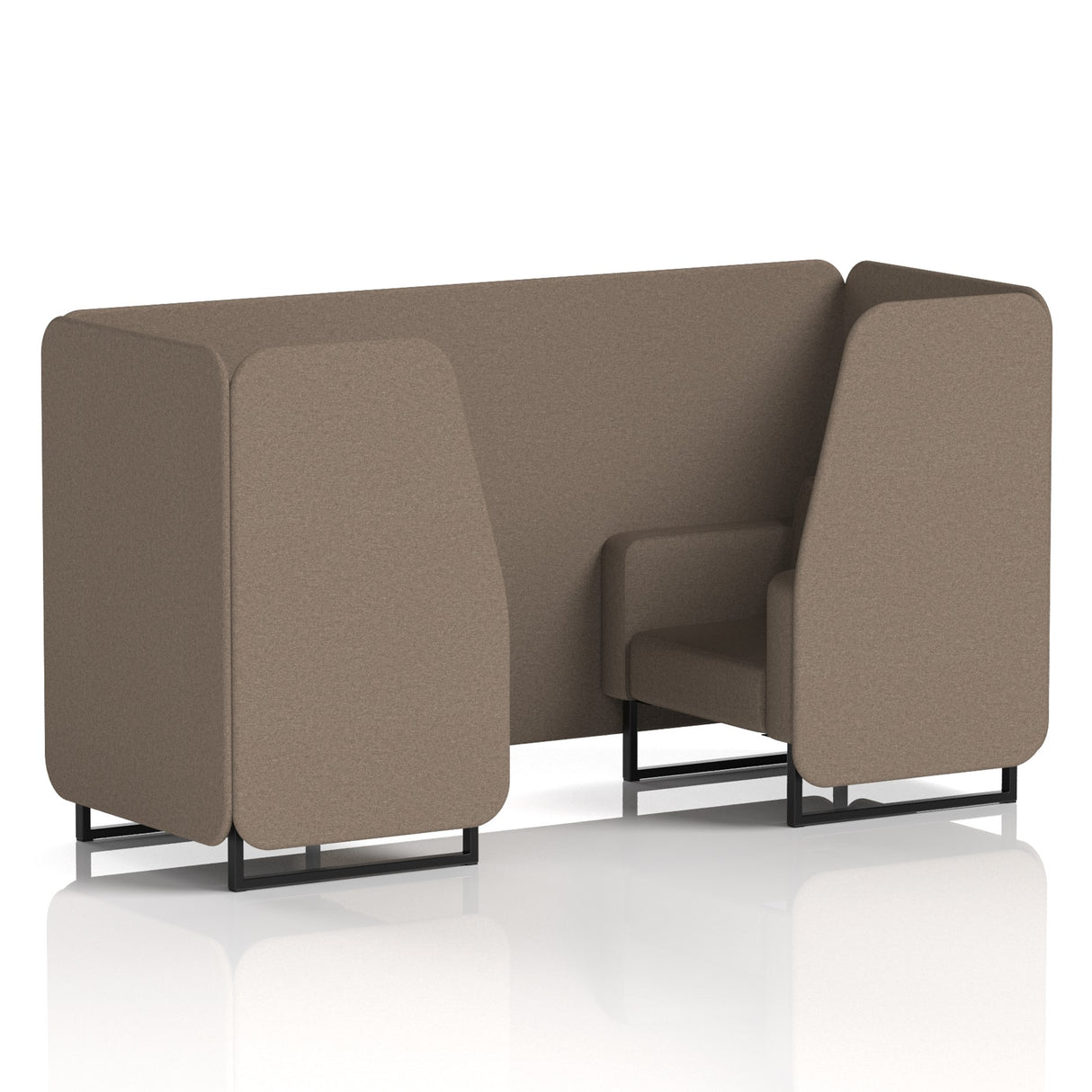 Henry 2 Seater Booth in Single Tone