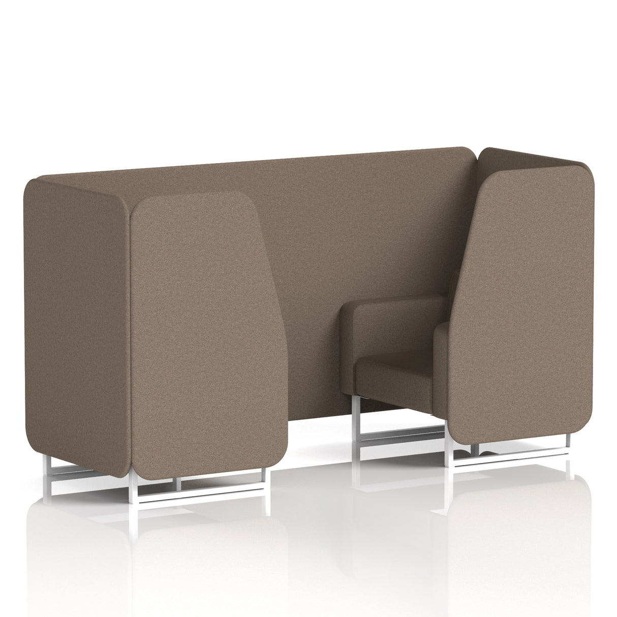 Henry 2 Seater Booth in Single Tone