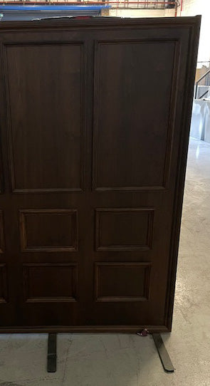 Wooden 2 Panel Freestanding Screen & Feet