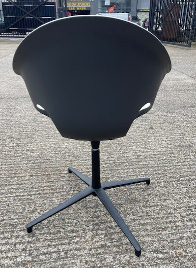 Connection Mustard & White Reception Chair