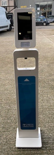 White & Blue Card Screening Terminal