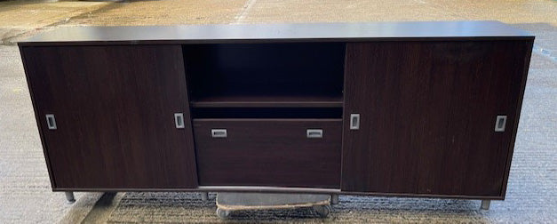 Large American Walnut Credenza
