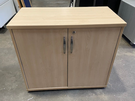 Maple Wooden 2 Door Storage