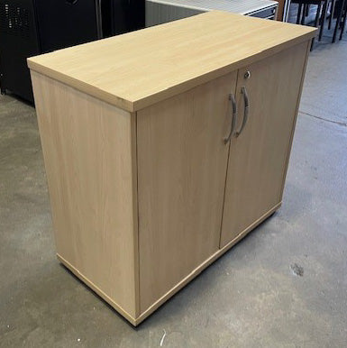Maple Wooden 2 Door Storage